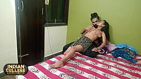Skinny desi girlfriend gets roughly fucked by indian hunk in homemade video