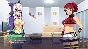 Sakura gamer part 6 - clover ending. That's a great choice!