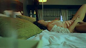 I feel my puffy nipples while masturbating hard.