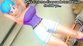 Bulma gives you tempting jerk off instructions for ultimate pleasure