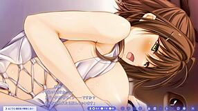 what's this captive doll doing backstage, bound and dancing lewdly?