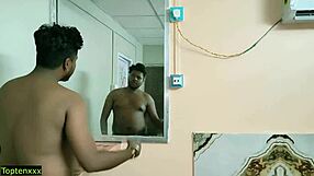 desi sexy teacher shows skinny student how to fuck with hindi audio