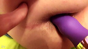 Vibrador por el culo