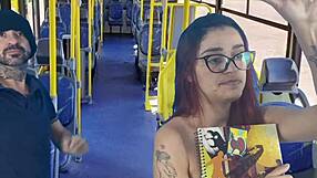 Student Gets Nailed by Stranger Inside Public Bus