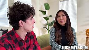 Stepmom Nicole Schools Dylan In Intense POV Pleasure