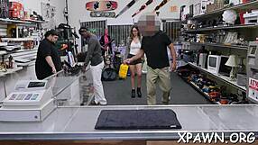 Dilettante Enjoys Rough Back Room Sex