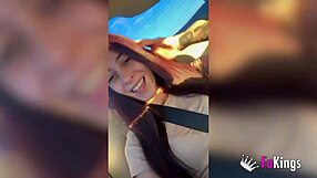 Petite Sofia Squeezes 10-Inch Cock, Nympho in Bathroom Action