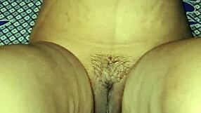 Indian Wife Hard Dildo Fuck Close Up