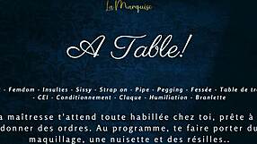 A Table - French Audio Femdom Milking Sissy Session