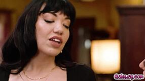 Does Gal Ritchie Seduce Her Boss In Lingerie?