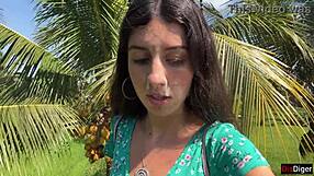 Hey, cumwalk in public cafe with sperm on face eating pasta