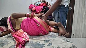 Indian bhabhi savors husband's touches