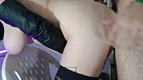 He fucks his curvy stepsister doggystyle