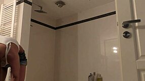 Bathroom Voyeur Catches Petite Teen 18+ in Hidden Moment