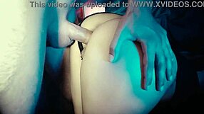 Latina babe squirts from intense anal fucking desire