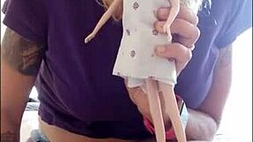 Plastic passion, fucking those fake tits in submissive lesbian sex, so sexy and fetishistic.