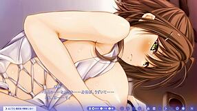 what's this captive doll doing backstage, bound and dancing lewdly?