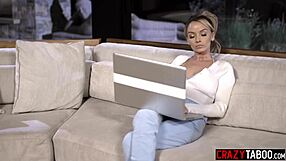 big tits milf stepmom pristine edge enjoys stepson's big hard dick