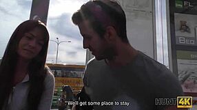 bus station pickup leads to money service