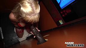 Nympho wife sucks stranger dick daily at glory home