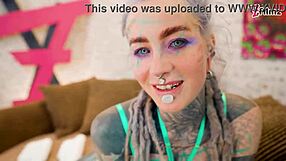 Skinny blonde gets her ass fucked hard in one take