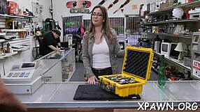 Dilettante Enjoys Rough Back Room Sex