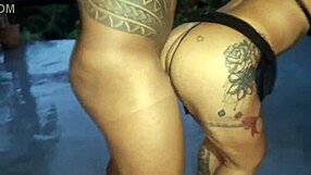 Athletic Black Milf With Tattoos And Piercings Gets Her Big Ass Fucked