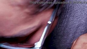 Curvy Babe Sucks Small Stepbrother's Dick Hard