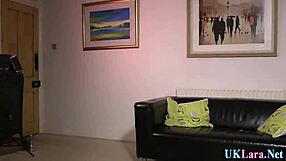 British MILF in stockings has hardcore sex with a big cock