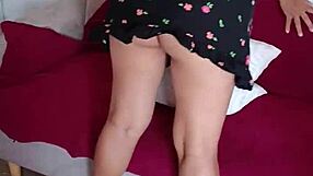 My pregnant wife craves a fuck in the living room part 1