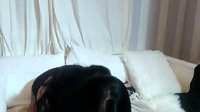 Maxine X licks her wet asian pussy!