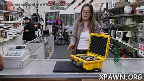 Dilettante Enjoys Rough Back Room Sex