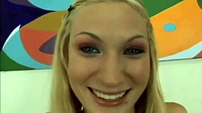 naughty teen 18+ skylar banx strips and sucks cock passionately in oral scene