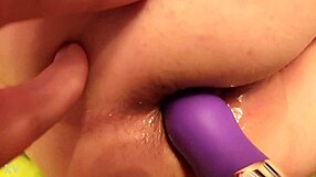 Vibrador por el culo