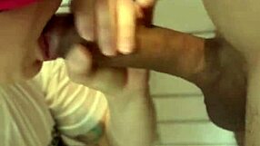 dickflash bathroom adventure part 2 cum on face