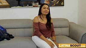 Wow! Latina Milf Deepthroats Gringo At Fake Casting!