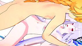 Skirk gets cum inside her vagina - Genshin Impact hentai