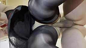 Seks Dapur sama Cewek Gendut Dibungkuk Doggy Kontol Besar