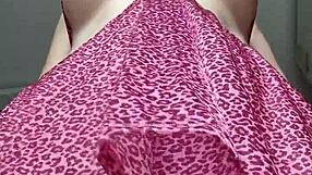 Blonde mycandyalice gives jerk off instructions while masturbating