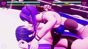 Feel the thrill of battling in this sexy fighting game