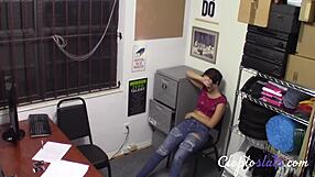 Natalie Porkman Fucks Cop to Escape