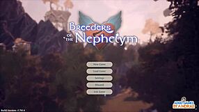 Hentai game with customizing Nephelym and femdom action