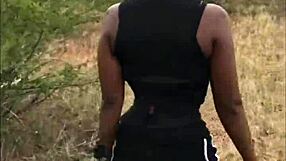 wife masturbates in lingerie after waking up