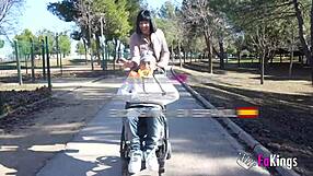 Wow, sandra v, that milf with big ass and natural tits, deepthroats big swagga?