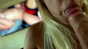 Wife Sucks Cock While Husband Watches In Cuckold Moaning Session