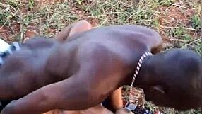 wife masturbates in lingerie after waking up