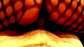 Sexy Ass Girl In Lingerie Panties Fishnets Takes Big Cock In Anal Asshole