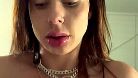 Big tits Brazilian babe Alura Jensen skillfully makes blowjob in POV