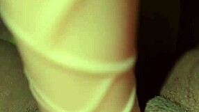 Latina Masturbates with Dildo Gifted by Brother