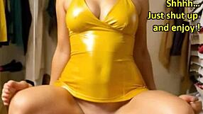 Afternoon shopping - IA's leather fantasy illustration